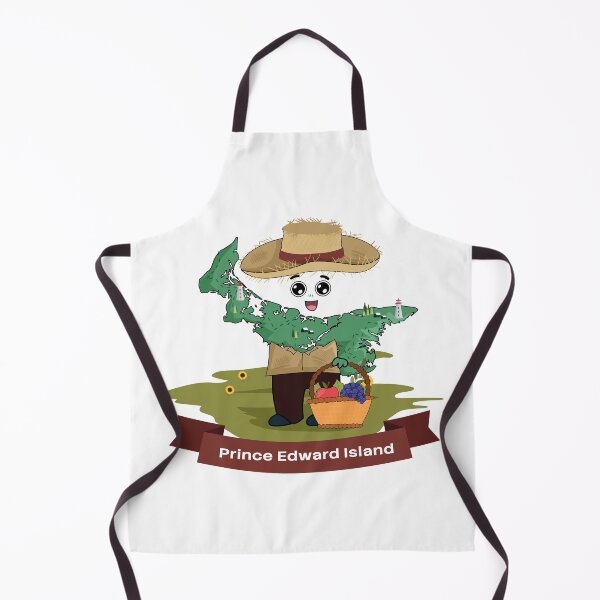 Item preview, Prince Edward Island Map Character - Farm & Country Style designed and sold by Travel.Art.