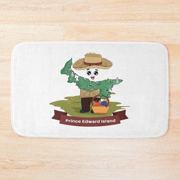 Item preview, Prince Edward Island Map Character - Farm & Country Style designed and sold by Travel.Art.