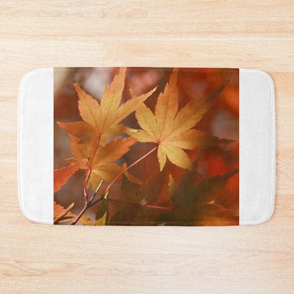 Item preview, Golden Autumn Maple Leaves Nature Photography Aesthetic designed and sold by CreativePallavi.