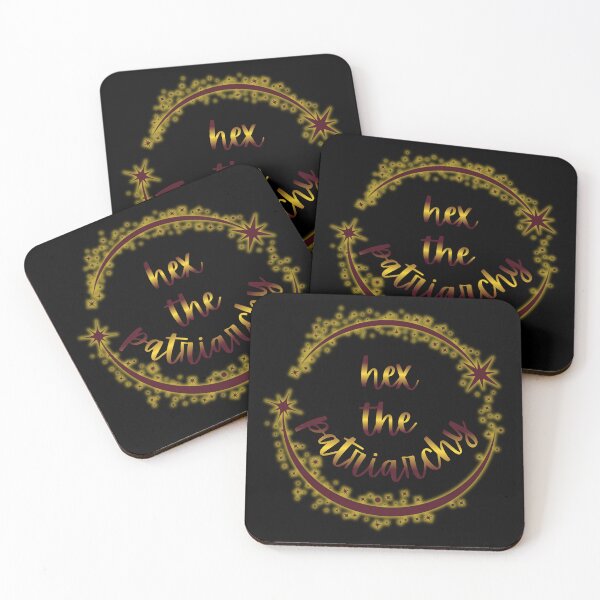 Item preview, Hex the Patriarchy feminist witchy design designed and sold by Starlett Designs.
