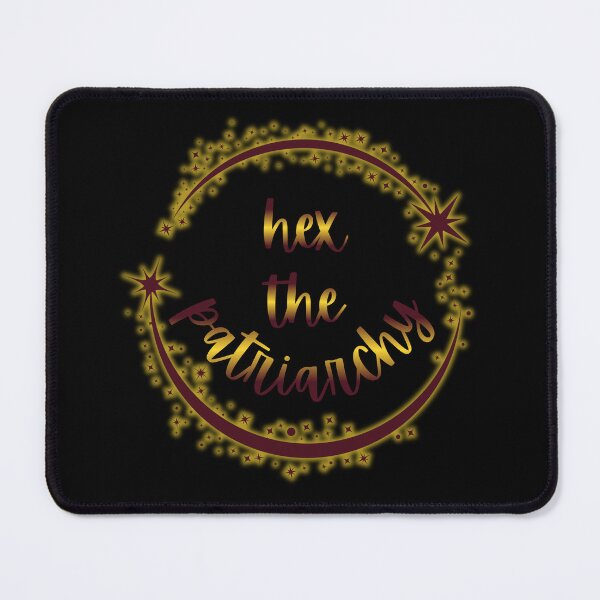 Item preview, Hex the Patriarchy feminist witchy design designed and sold by Starlett Designs.