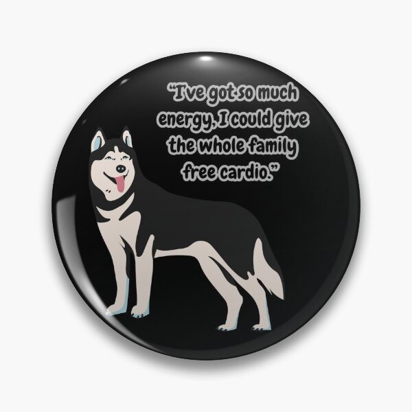 Artikelvorschau, Husky-Design, der energiegeladenste Hund der Welt entworfen und verkauft von geekmania48.