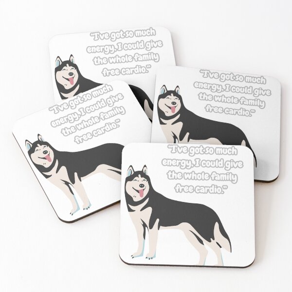 Item preview, Husky design, the most energetic dog in the world designed and sold by geekmania48.