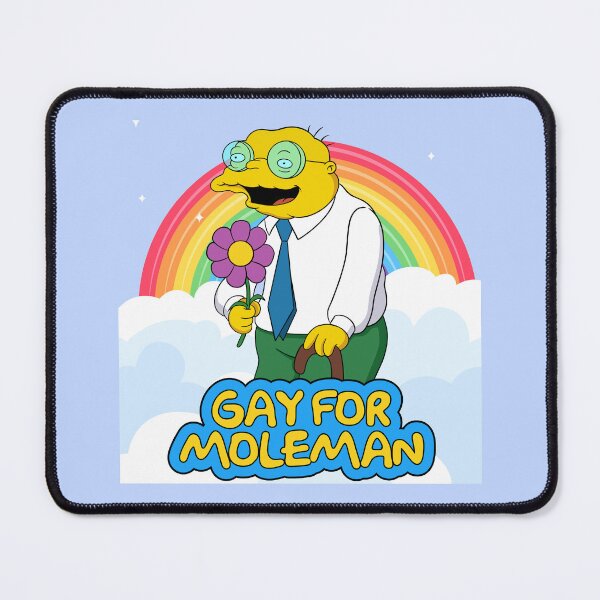 Item preview, Gay For Moleman designed and sold by rockbottomau.