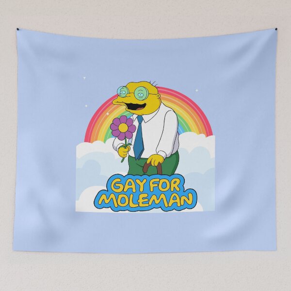 Item preview, Gay For Moleman  designed and sold by rockbottomau.
