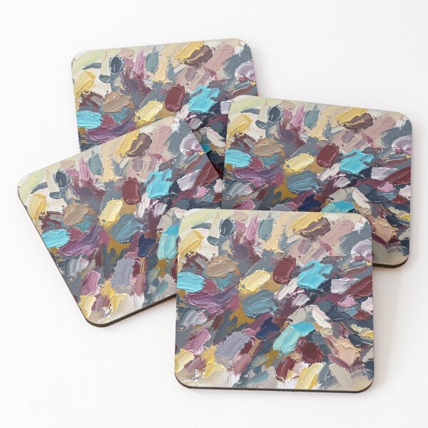 Item preview, Abstract Impasto Color Burst Texture designed and sold by PixorStudio.