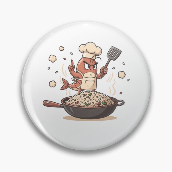 Item preview, Angry Chef Lobster Cooking Pocket Creatures Funny Animal designed and sold by Panom Suavichien.
