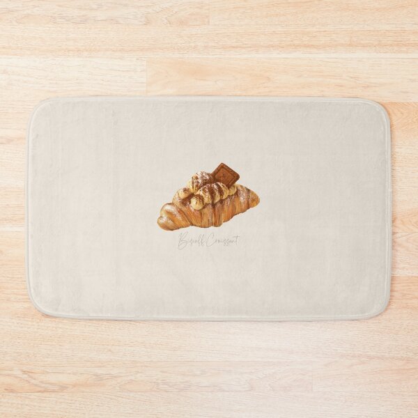 Item preview, French Bakery Pastries | Biscoff Croissant Art designed and sold by simplepaperplan.