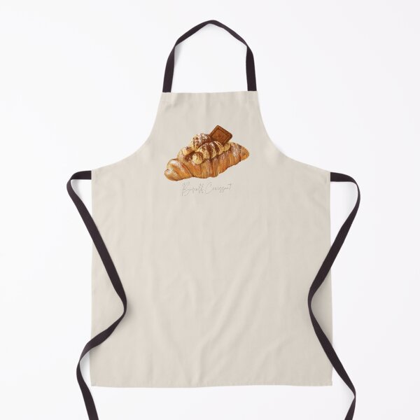 Item preview, French Bakery Pastries | Biscoff Croissant Art designed and sold by simplepaperplan.