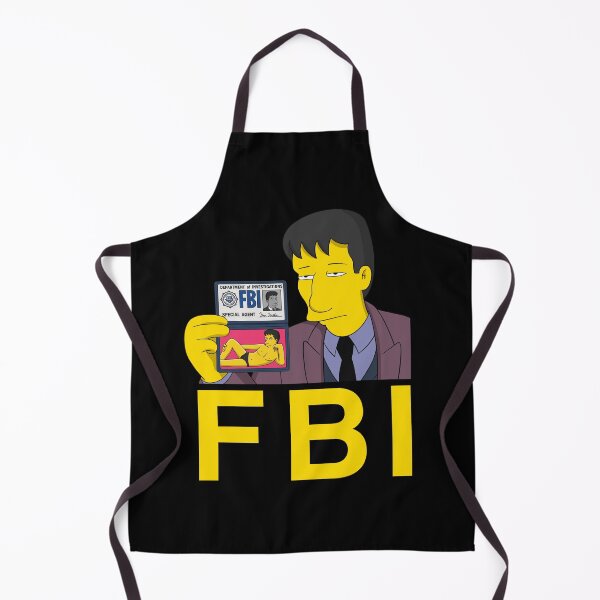 Item preview, Fox Mulder FBI Simpsons designed and sold by rockbottomau.