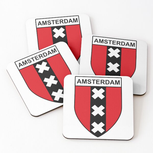 Item preview, 1 Amsterdam Flag Gifts Stickers  Products (Gf) designed and sold by brigivantmh.