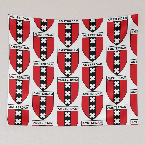 Item preview, 1 Amsterdam Flag Gifts Stickers  Products (Gf) designed and sold by brigivantmh.