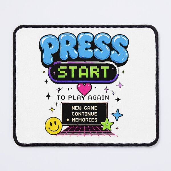 Item preview, Retro Y2K Aesthetic Gamer Press Start To Play Again Memories Menu designed and sold by anandariki.
