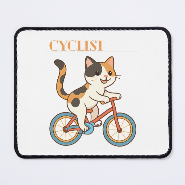 Item preview, Cyclist Cat T-shirt Gifts designed and sold by ZemVibe.