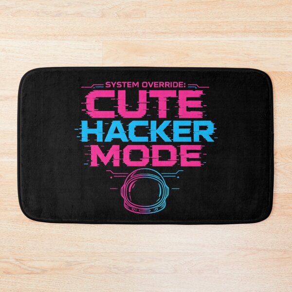Item preview, System Override Cute Hacker Mode - Cyberpunk Glitch Typography designed and sold by GlitchRaven.