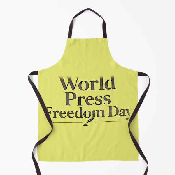 Item preview, Minimalist World Press Freedom Day Typography Print designed and sold by zenjiinspired.
