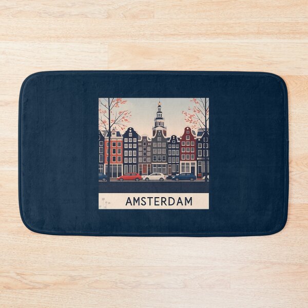 Item preview, 4 Amsterdam Netherlands Travel Poster Canal City Wall Art European Vacation Print designed and sold by brigivantmh.
