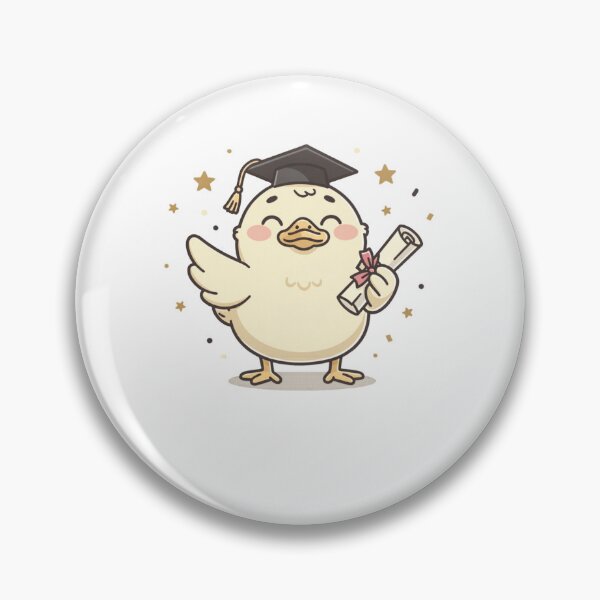 Item preview, Graduate Duck Pocket Creatures Kawaii Animal  designed and sold by Panom Suavichien.