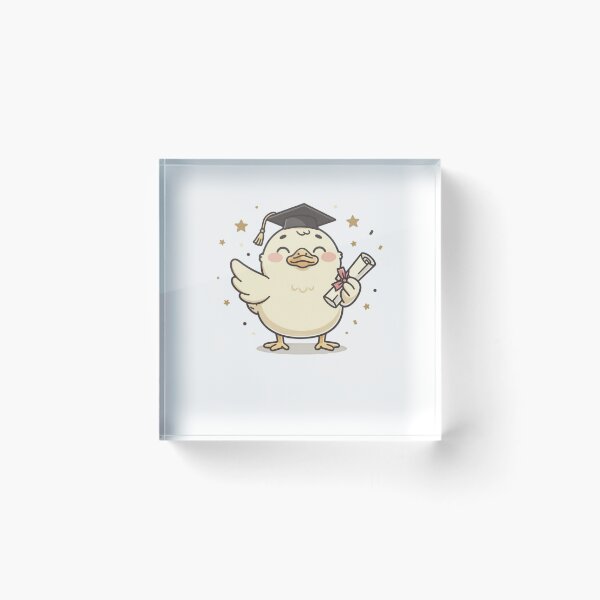 Item preview, Graduate Duck Pocket Creatures Kawaii Animal  designed and sold by Panom Suavichien.