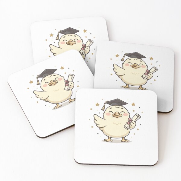 Item preview, Graduate Duck Pocket Creatures Kawaii Animal  designed and sold by Panom Suavichien.