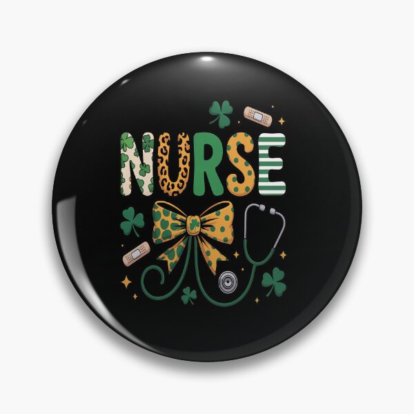 Item preview, Irish Coquette Nurse Stethoscope Scrub St Patricks Day Nurse designed and sold by grounabslaninal.
