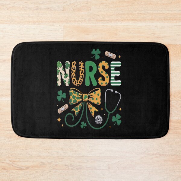 Item preview, Irish Coquette Nurse Stethoscope Scrub St Patricks Day Nurse designed and sold by grounabslaninal.