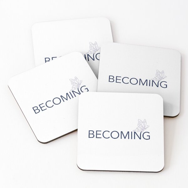 Item preview, Minimalist Becoming Butterfly Transformation Typography designed and sold by AuraDraftStudio.