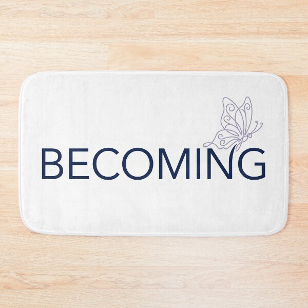 Item preview, Minimalist Becoming Butterfly Transformation Typography designed and sold by AuraDraftStudio.
