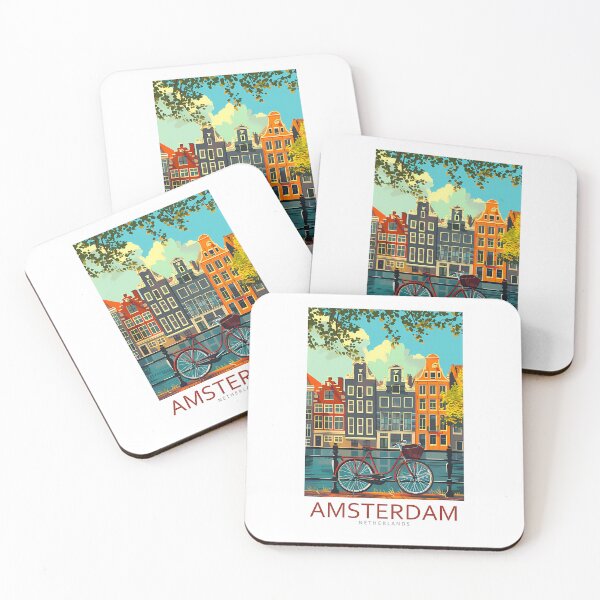 Item preview, 8 Minimalistic Amsterdam - Netherlands designed and sold by brigivantmh.