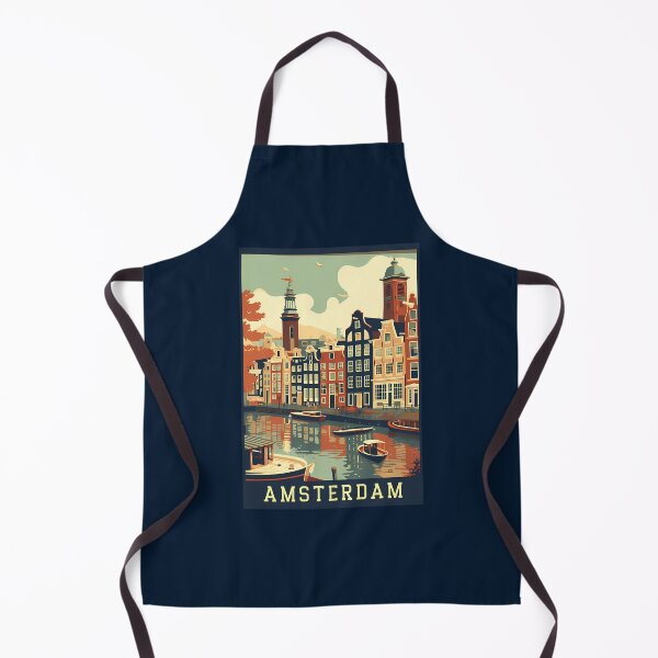 Item preview, 9 Amsterdam Netherlands Vintage Poster designed and sold by brigivantmh.