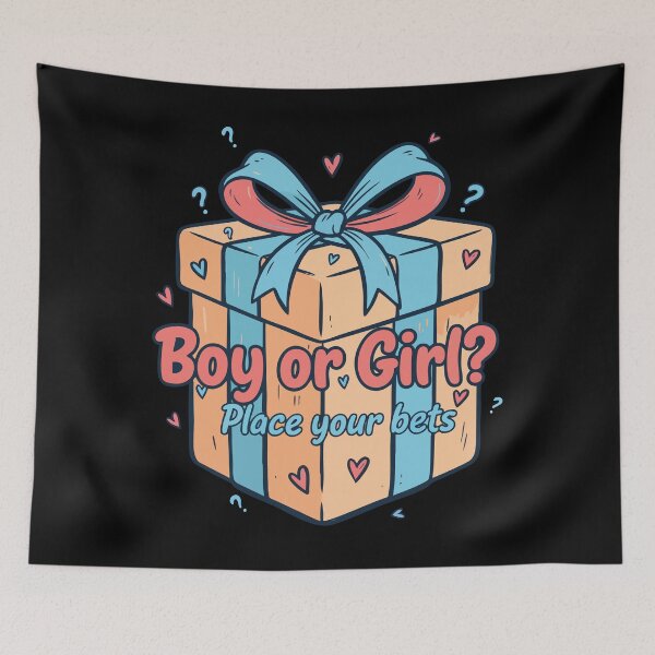 Item preview, Gender Reveal Boy Or Girl Place Your Bets Baby designed and sold by LuminOrb.
