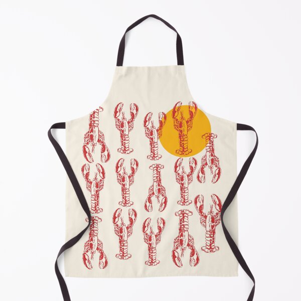 Item preview, Retro Lobster Sunset Coastal Aesthetic designed and sold by MaiZephyr.
