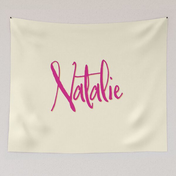 Item preview, NATALIE personalized type design designed and sold by CharlottePlaceArt.