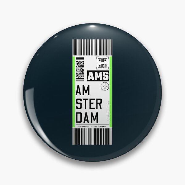 Item preview, 12 Amsterdam Classic Luggage Tag Traveller Sticker designed and sold by brigivantmh.