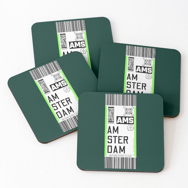 Item preview, 12 Amsterdam Classic Luggage Tag Traveller Sticker designed and sold by brigivantmh.