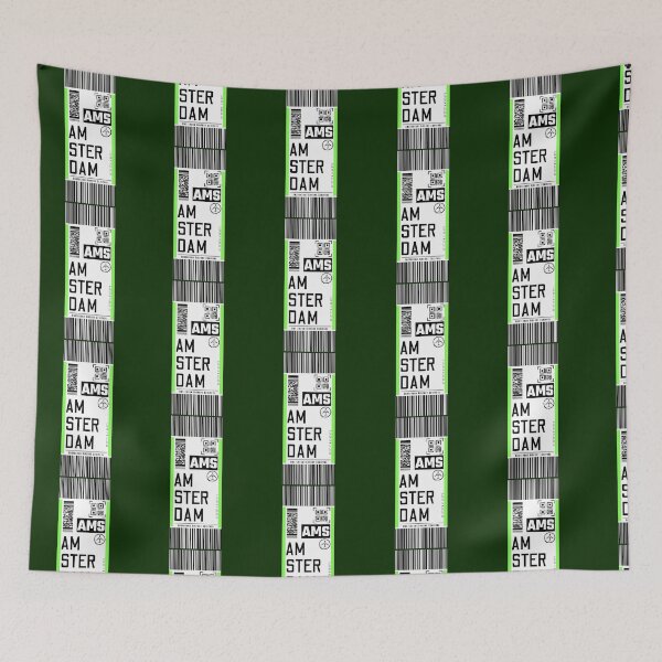 Item preview, 12 Amsterdam Classic Luggage Tag Traveller Sticker designed and sold by brigivantmh.
