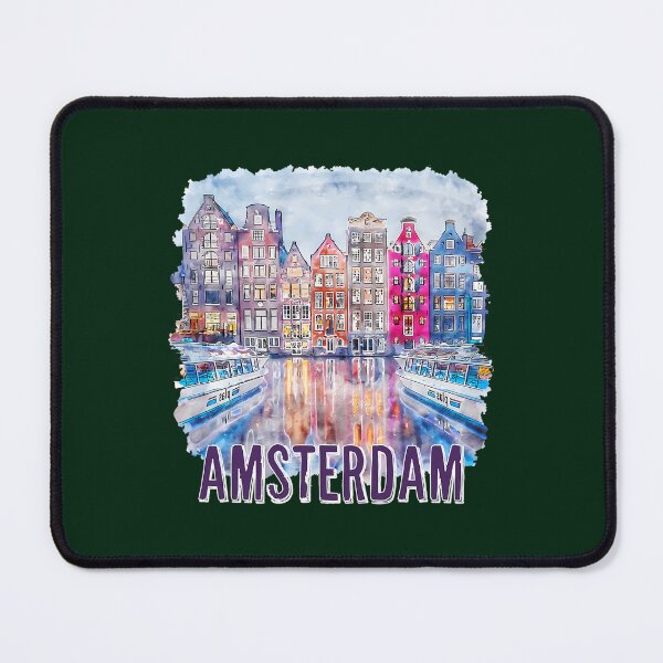 Item preview, 13 Amsterdam Amsterdam Pins Amsterdam Art Print Amsterdam Painting Amsterdam Print Amsterdam Pin designed and sold by brigivantmh.