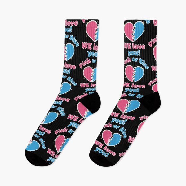 Item preview, Gender Reveal Pink Or Blue We Love You Baby Shower designed and sold by LuminOrb.