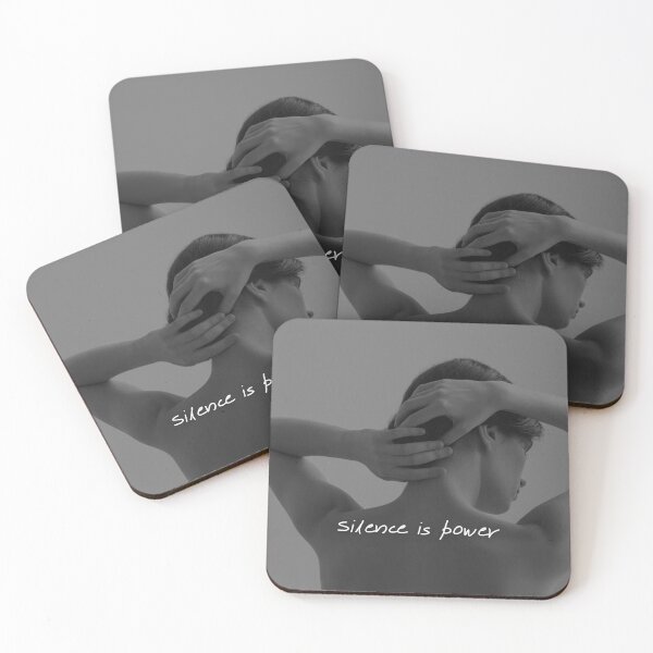 Item preview, Quiet Strength Quote Aesthetic – Minimalist Back Portrait Art designed and sold by Ve & Co.