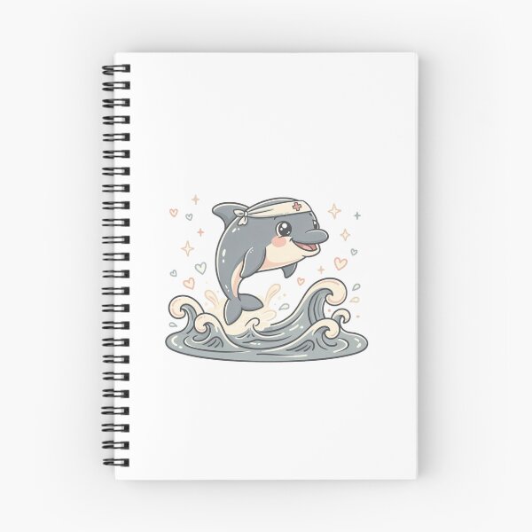 Item preview, Jumping Dolphin With Stars Pocket Creatures Cute Animal  designed and sold by Panom Suavichien.