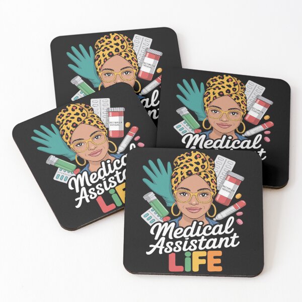 Item preview, Medical Assistant Messy Bun Afro African History Months Life designed and sold by grounabslaninal.