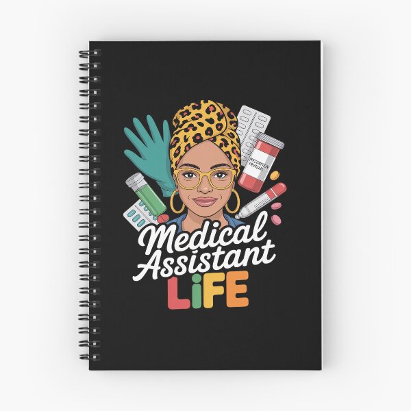 Item preview, Medical Assistant Messy Bun Afro African History Months Life designed and sold by grounabslaninal.