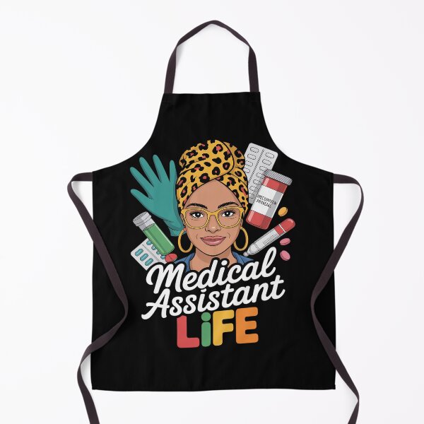 Item preview, Medical Assistant Messy Bun Afro African History Months Life designed and sold by grounabslaninal.