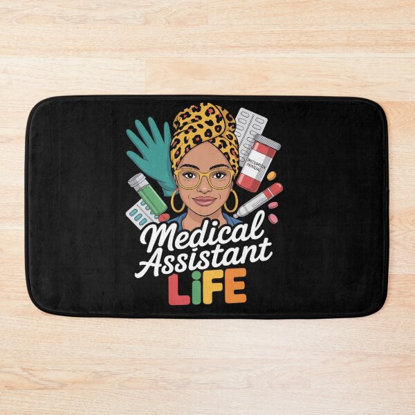 Item preview, Medical Assistant Messy Bun Afro African History Months Life designed and sold by grounabslaninal.