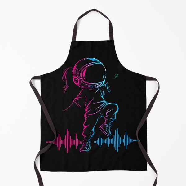 Item preview, Neon Cosmic Dancer Sci-Fi Gamer Art designed and sold by GlitchRaven.