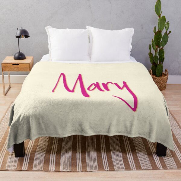 Artikelvorschau, MARY personalisiertes Schriftartdesign entworfen und verkauft von CharlottePlaceArt.
