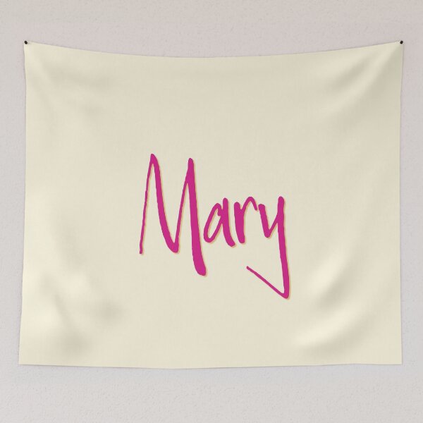 Artikelvorschau, MARY personalisiertes Schriftartdesign entworfen und verkauft von CharlottePlaceArt.