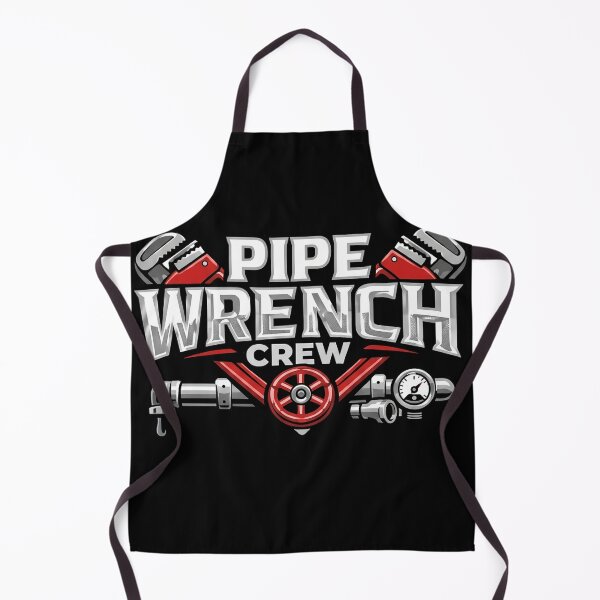 Item preview, Pipe Wrench Crew Professional Plumber and Tradesman Logo designed and sold by haitrieuic96.