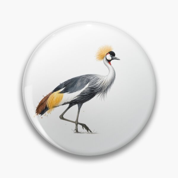 Item preview, Grey Crowned Crane designed and sold by HOMETOWN86.
