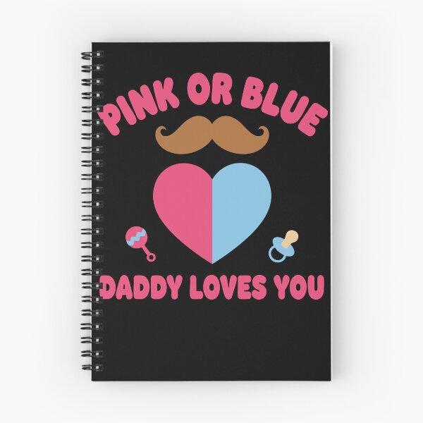 Item preview, Gender Reveal Baby Shower Pink Or Blue Daddy Loves designed and sold by LuminOrb.